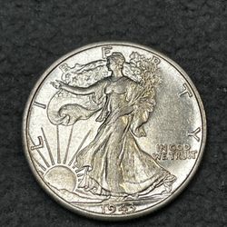 1943-D Walking Liberty 50c