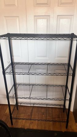 4-Tier Metal Shelving Unit