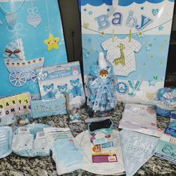 Baby Boy Baby shower Decor