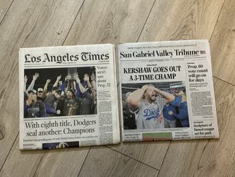 Los Angeles Dodgers 2025-2024 LA Times