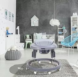 New in sealed box Foldable 9-Gear Height Adjustable foldable Baby Walker with Wheels, Infant Toddler Walker Have both colors available Wholesale p