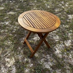 Small Wooden Side Table