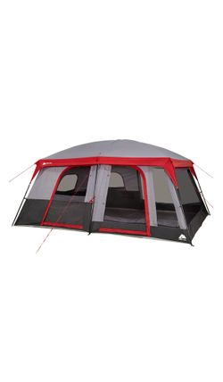 Ozark Trail 12-Person Cabin Tent, with Convertible Screen Room