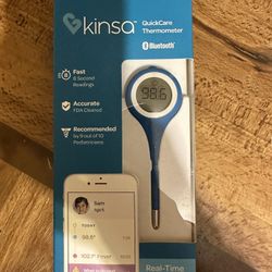 Brand New Unopened Kinsa Smart Bluetooth Thermometer (retail $30, Asking Only $10!!)