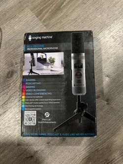 Singing Machine All-in-One Professional Microphone