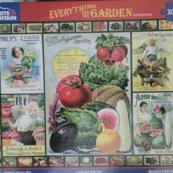 White Moumtain Puzzle - Everything For The Garden -  1,000 Pieces