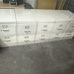 OFFICE/HOME FILE CABINET 2 DRAWERS METAL FILE 