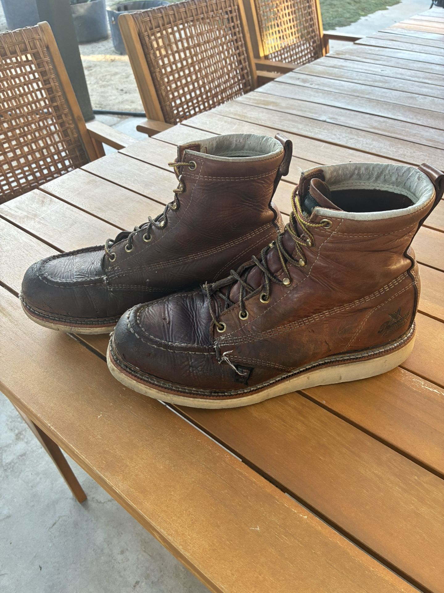 Work Boots Size 10