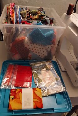 Fabric remnant pieces