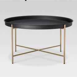 Brass tray coffee table-Threshold 🎁                                              