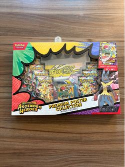 Ascended Heroes Lucario Poster Collection