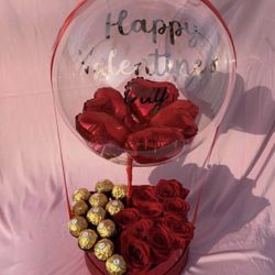 Valentines Day Balloon Arrangement