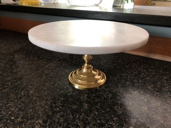 12 inch marble cake stand