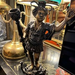 Vintage Bronze Figurine 