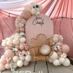 Balloon Garland Baby Shower 