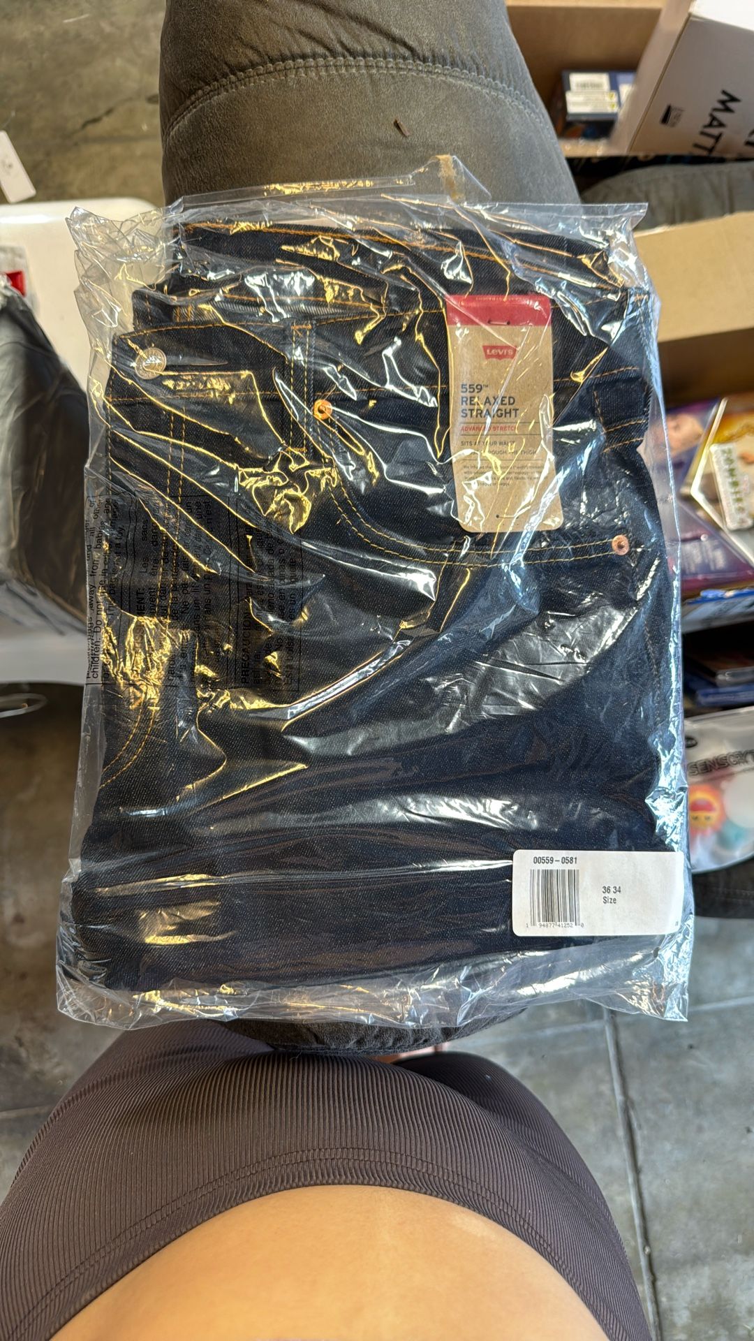 Levi’s MEN 559 Relaxed Straight 36’ 34’