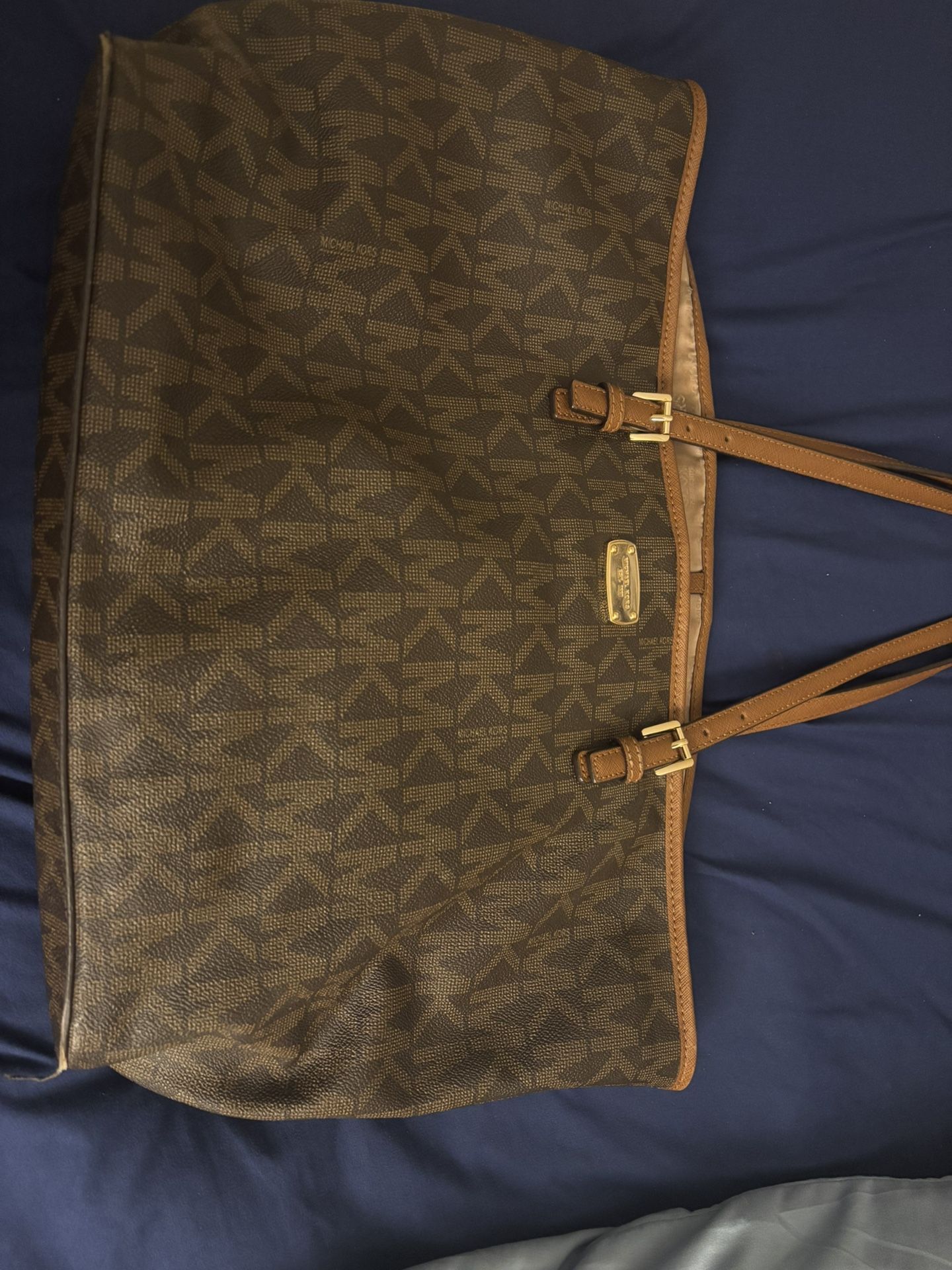 Brown Michael Kors Tote Bag