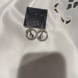 Earrings With Dazzling , $8