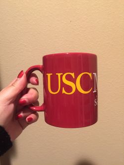 USC Marshall School of Business Red Coffee Cup