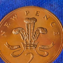 1977 2 nw pence sin circular