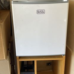 White Mini Fridge