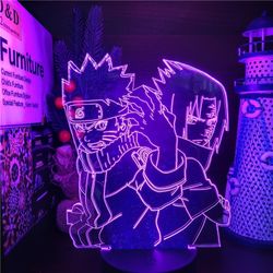 Naruto and Sasuke
 Anime 3D Desk Lamp