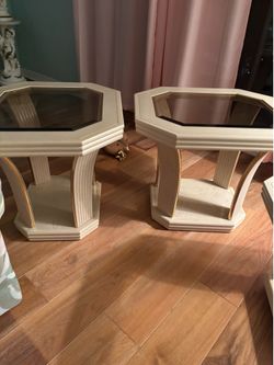 Vintage coffee and end table set
