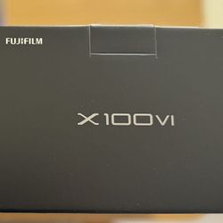 Brand New Fujifilm X100VI Black