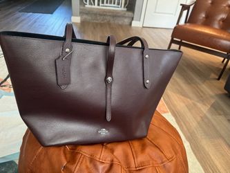 Coach Leather Tote Bag