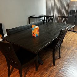 Dining Table With Bench And Chairs