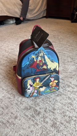 Disney loungefly backpack black cauldron