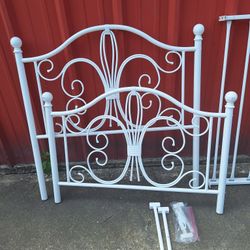 Twin Antique Bed Frame 