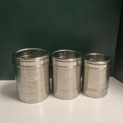 Stainless Steel Canisters 