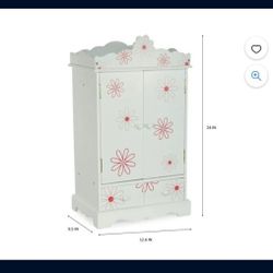 Doll Bed And Closet $35