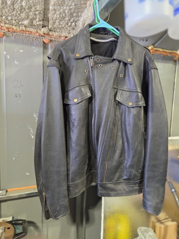 Leather jacket