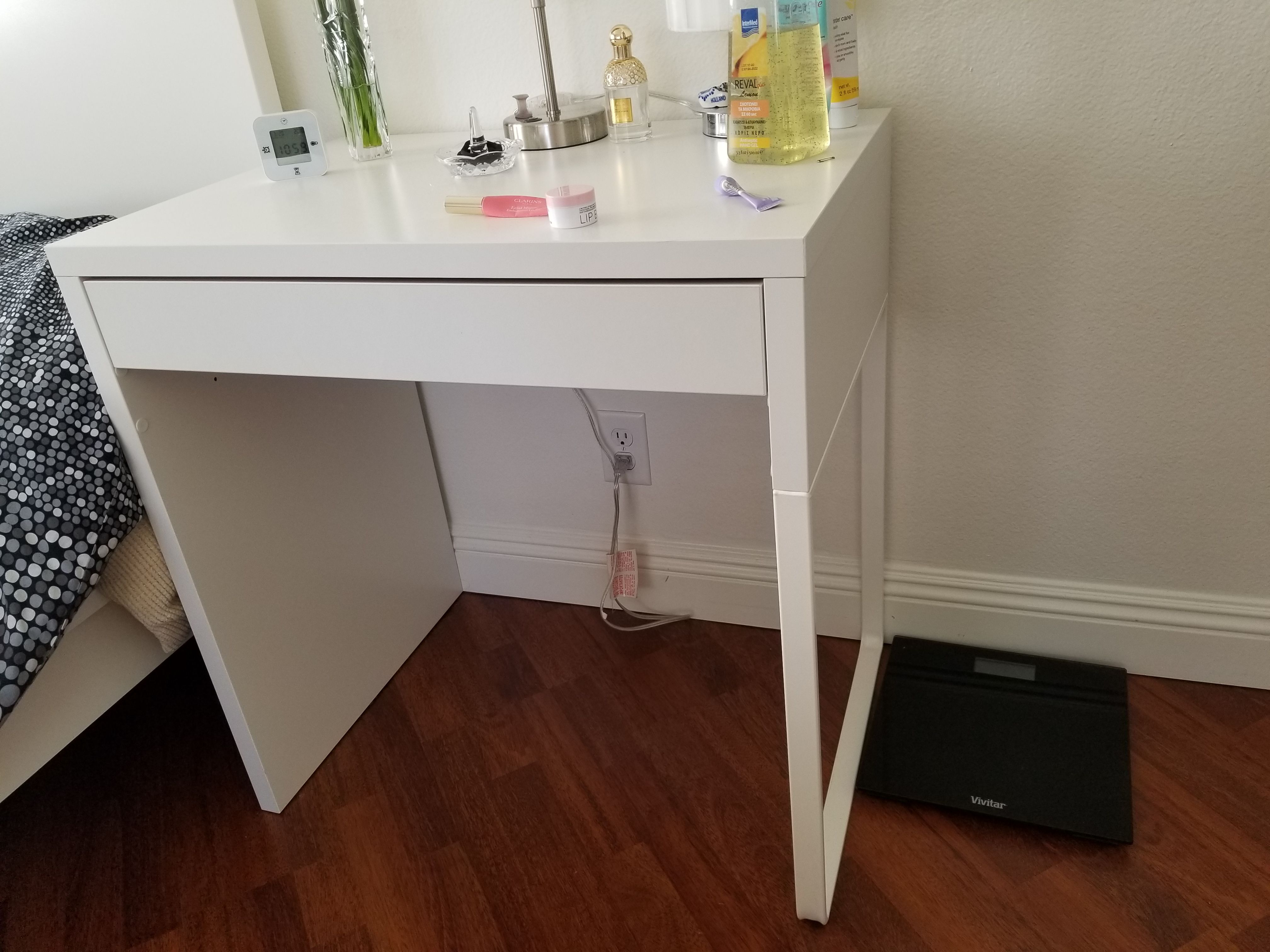 MICKE Desk, white, 28 3/4x19 5/8 - IKEA