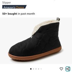 Men's Dearfoams Slippers Lg 11-12 Indoor/Outdoor Warm Up Bootie