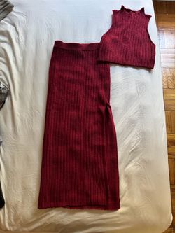 Two piece set (skirt and top)