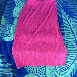 Mid Skirt With Slit