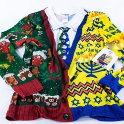Faux Real Shirt Ugly Christmas Tee Sz M
