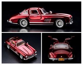 Hot wheels red Mercedes Benz 300 SL RLC