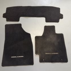Toyota Highlander Floor Mats 