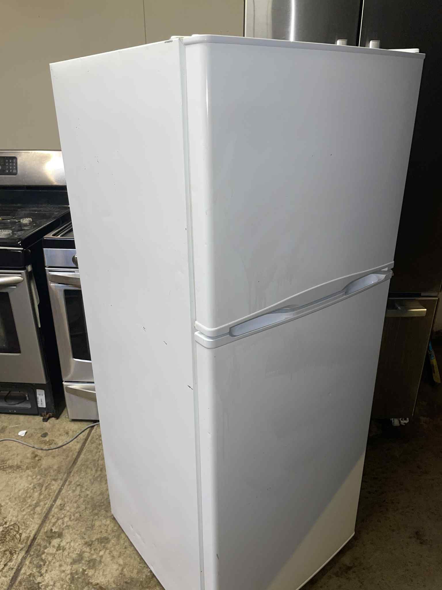 White Top And Bottom Refrigerator 