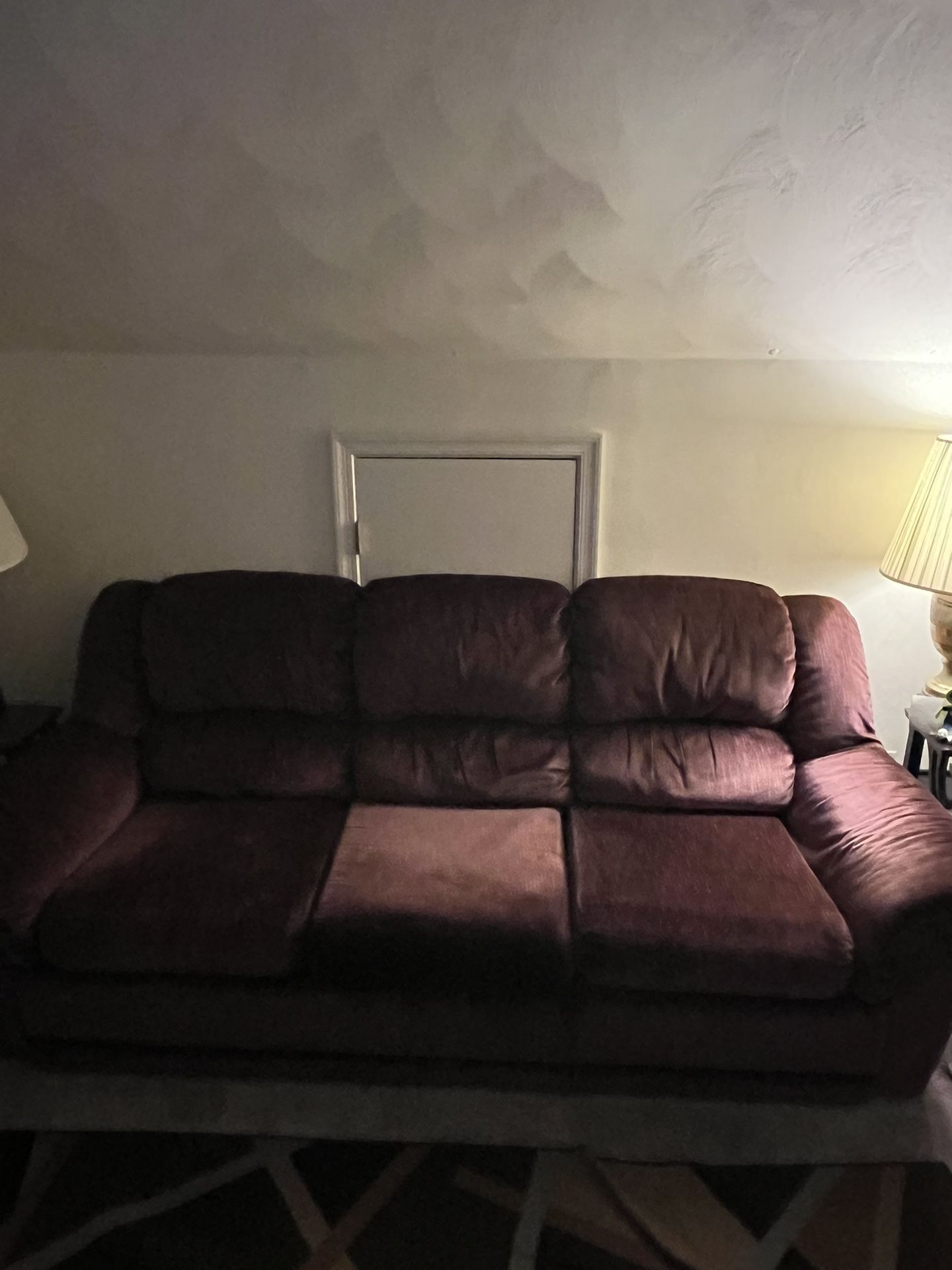 Sofa with a rarely used pull-out bed