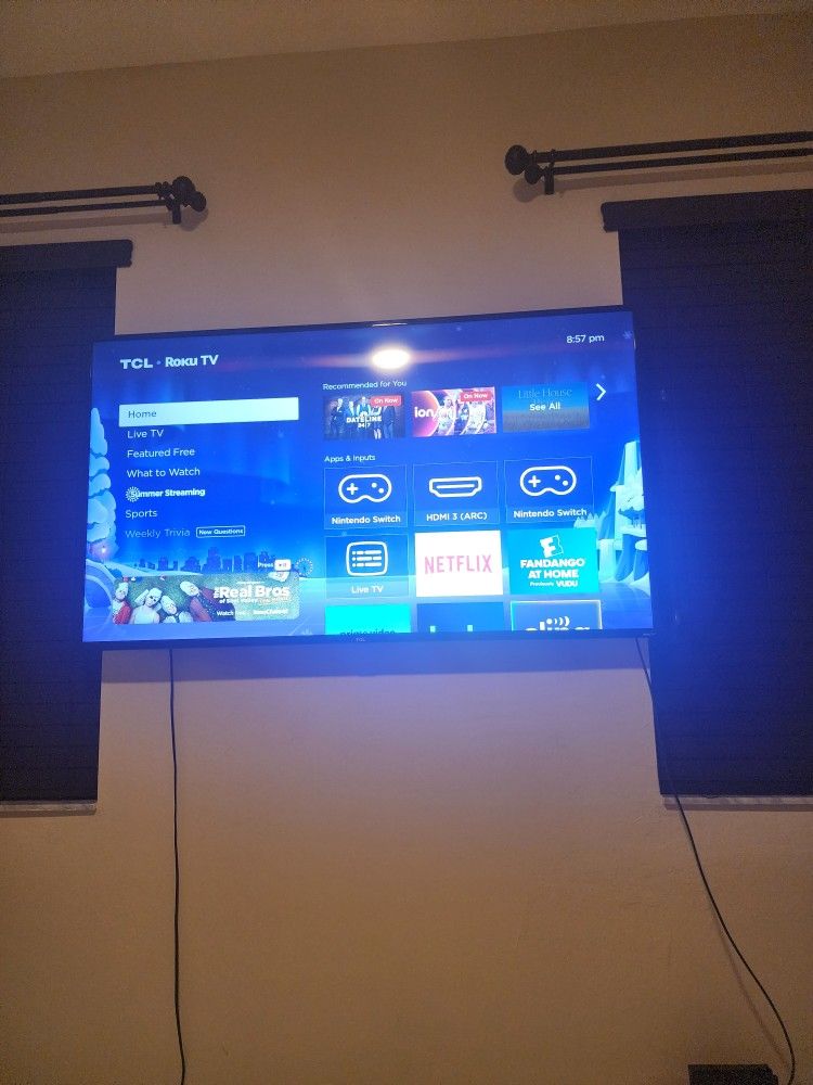 TCL Roku 65 inch Smart TV
