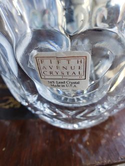 Fifth ave. Crystal bowls