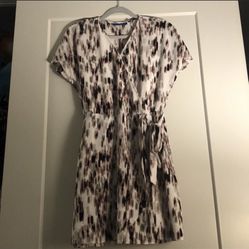 Faux Wrap Dress