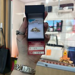 14k Gold Diamond Ring