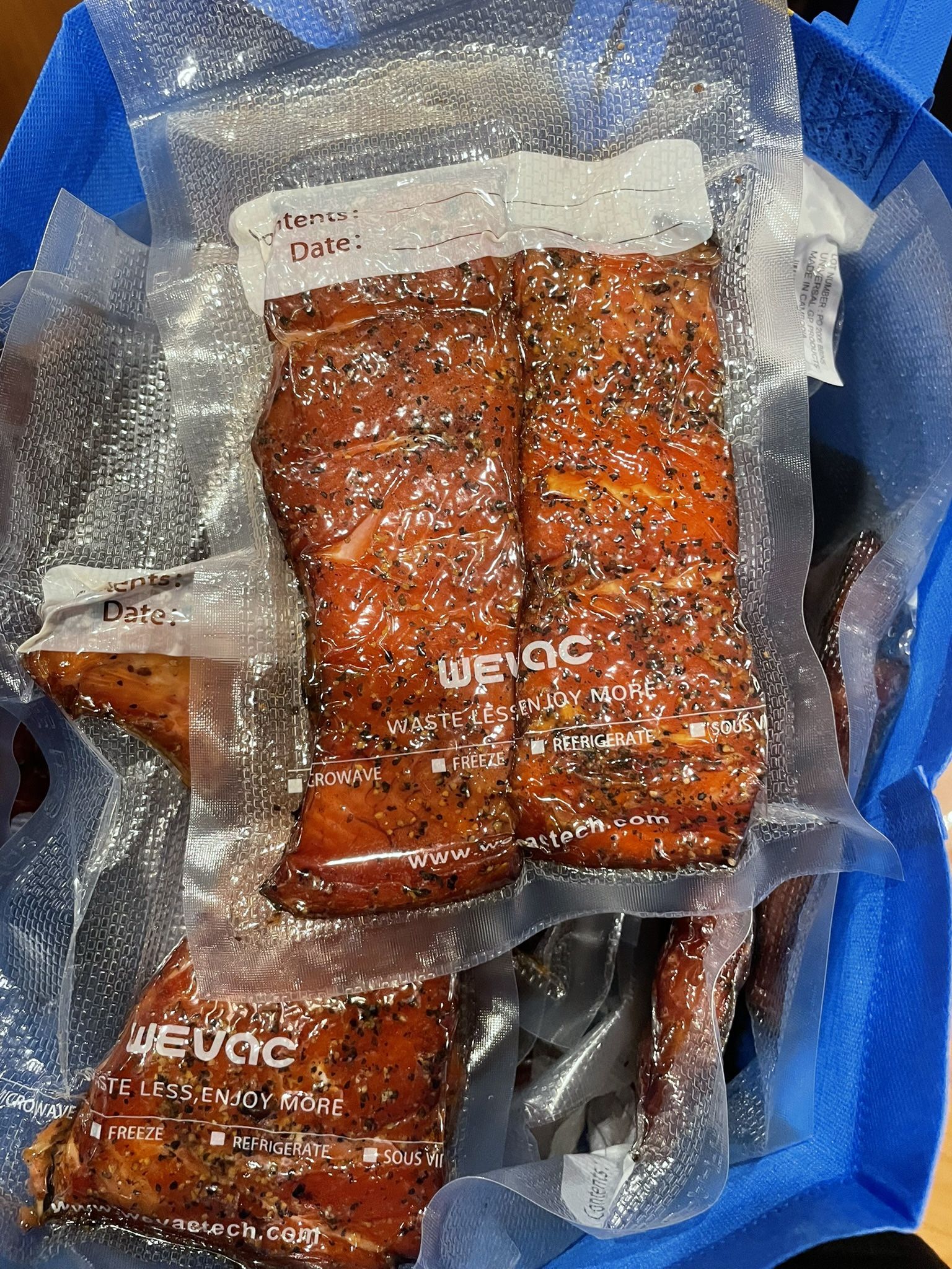 Smoked Coho, Fresh Coho All Vacuum Sealed And Ready To Go! 