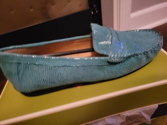 Turquoise Women Casual Shoes - Women Size 8M - 45.00
